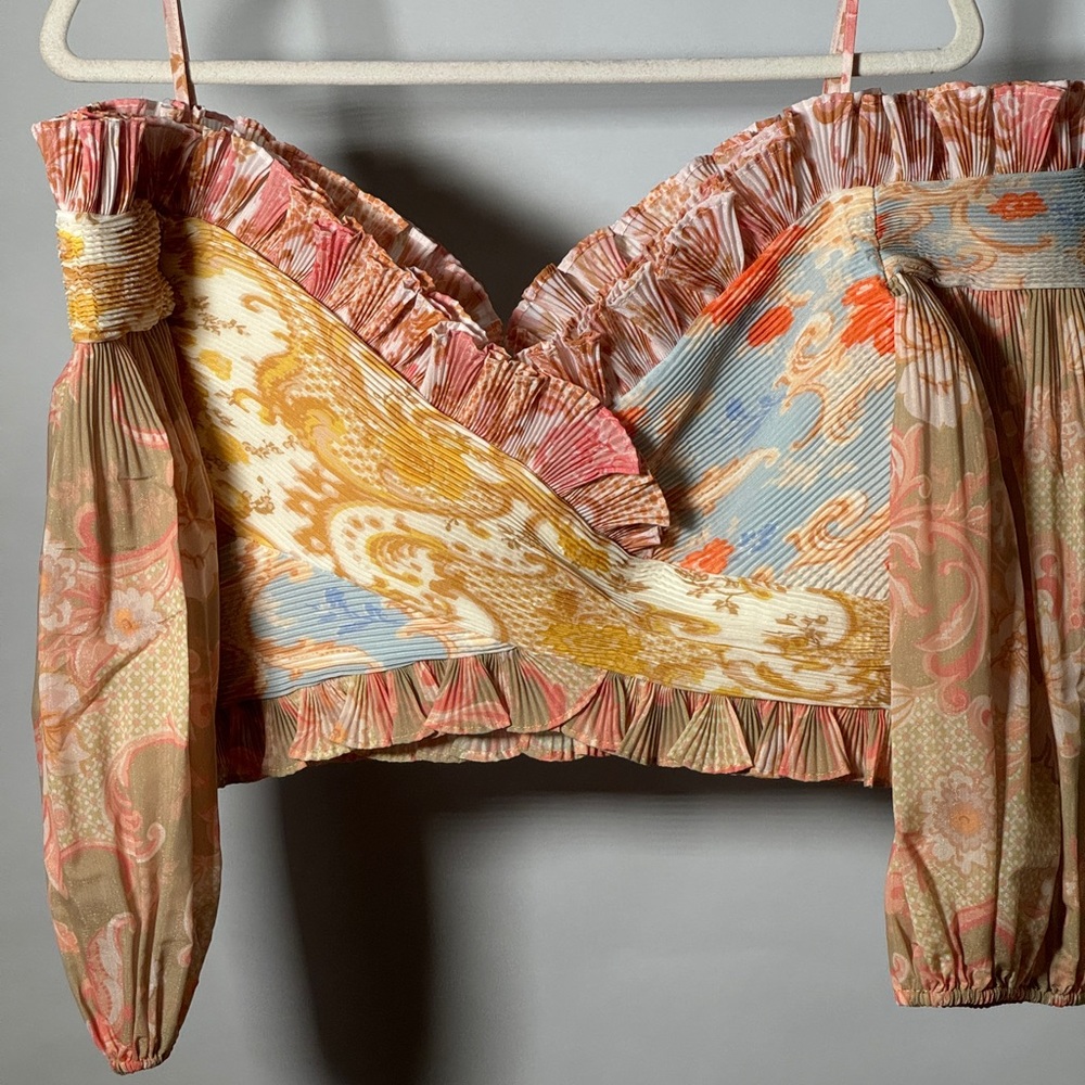 Zimmermann Floral Top, Size 2